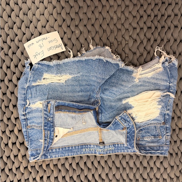 American Eagle Outfitters Pants - American Eagle Outfitters Blue Jean Shorts